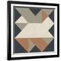 Triangles III Highland-Mike Schick-Framed Art Print