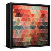 Triangles Pattern-Maksim Krasnov-Framed Stretched Canvas