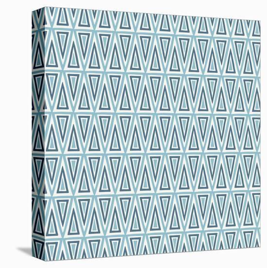 Triangles Pattern-Magnia-Stretched Canvas