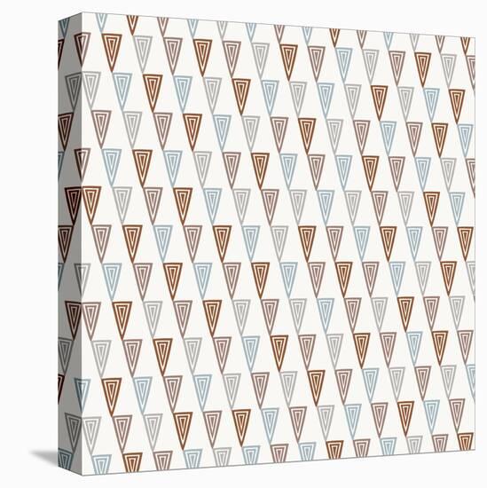 Triangles Pattern-Magnia-Stretched Canvas