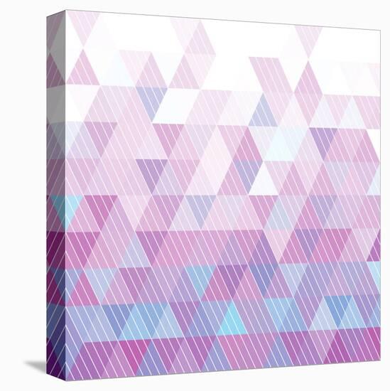 Triangles Pattern-Maksim Krasnov-Stretched Canvas