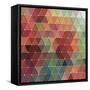 Triangles Pattern-Maksim Krasnov-Framed Stretched Canvas