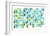 Triangles - Spring-Dominique Vari-Framed Art Print