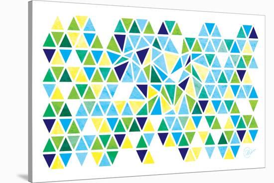 Triangles - Spring-Dominique Vari-Stretched Canvas