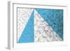 Triangles Squared-Anna Polanski-Framed Art Print