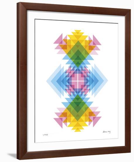 Triangles-Adrienne Wong-Framed Giclee Print