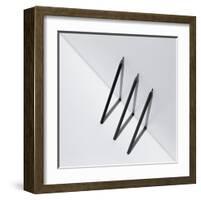 Triangles-Jacqueline Hammer-Framed Art Print