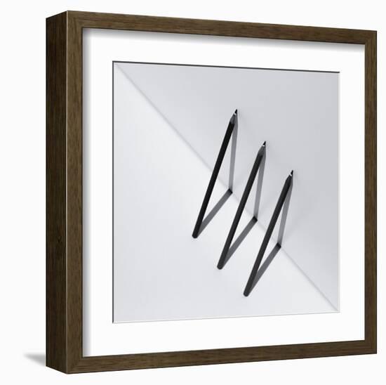 Triangles-Jacqueline Hammer-Framed Art Print