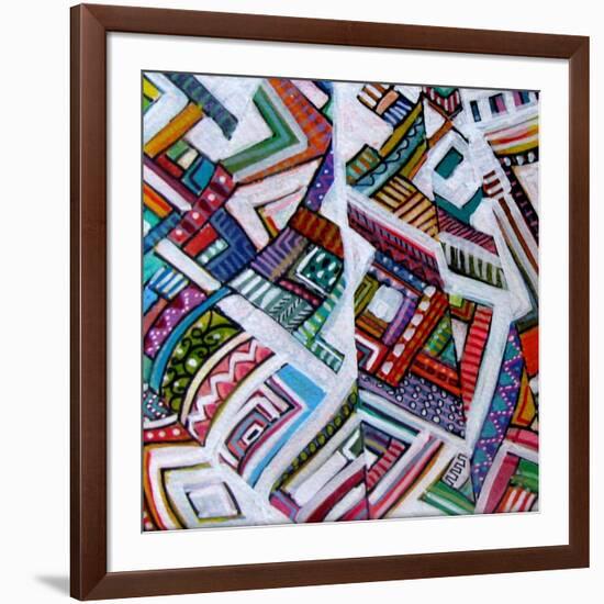 Triangles-Linda Arthurs-Framed Giclee Print