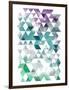 Triangles-OnRei-Framed Art Print