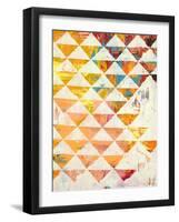 Triangular Configurations 1-Akiko Hiromoto-Framed Giclee Print