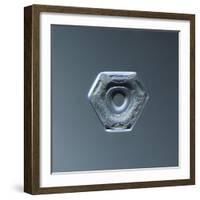 Triangular Plate Snowflake-null-Framed Giclee Print