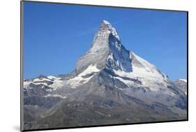 Triangular Shaped Matterhorn Mountain-mary416-Mounted Photographic Print