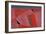 Triangulated Red Landscape, 2002-George Dannatt-Framed Giclee Print