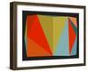 Triangulations n.5, 2013-Henri Boissiere-Framed Serigraph