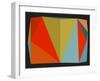 Triangulations n.5, 2013-Henri Boissiere-Framed Serigraph