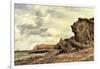 Triassic Cliffs, Blue Anchor, North Somerset, 1866-Edward William Cooke-Framed Giclee Print