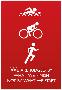 Triathlon Motivational Quote Sports Poster Print-null-Lamina Framed Poster