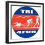 Triathlon Run Swim Bike-patrimonio-Framed Photographic Print