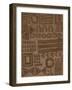 Tribal Code II-Regina Moore-Framed Art Print