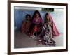 Tribal Crafts of Embroidery and Applique, Kutch District, Gujarat State, India-John Henry Claude Wilson-Framed Photographic Print