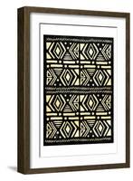 Tribal Directions Cream-Milli Villa-Framed Art Print