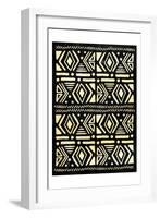 Tribal Directions Cream-Milli Villa-Framed Art Print