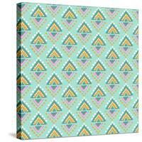 Tribal Dots-Joanne Paynter Design-Stretched Canvas