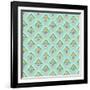 Tribal Dots-Joanne Paynter Design-Framed Giclee Print