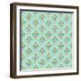 Tribal Dots-Joanne Paynter Design-Framed Giclee Print