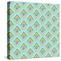 Tribal Dots-Joanne Paynter Design-Stretched Canvas