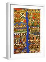 Tribal Hats-Linda Arthurs-Framed Giclee Print