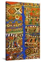 Tribal Hats-Linda Arthurs-Stretched Canvas