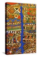 Tribal Hats-Linda Arthurs-Stretched Canvas