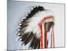 Tribal Headdress, Sioux Tribe (Textile and Feathers)-American-Mounted Giclee Print