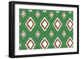 Tribal Ikat-Joanne Paynter Design-Framed Premium Giclee Print