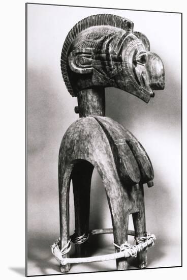 Tribal Mask from Guinea-null-Mounted Photographic Print