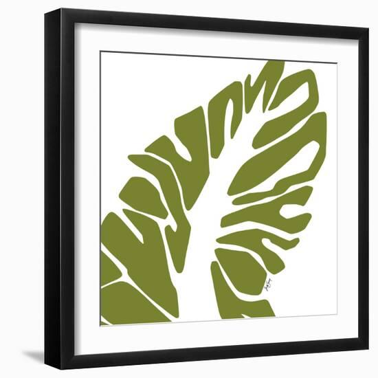 Tribal Palm-Trish Sierer-Framed Art Print