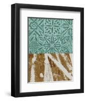 Tribal Pathways I-Alonzo Saunders-Framed Art Print