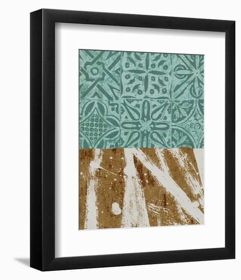 Tribal Pathways I-Alonzo Saunders-Framed Art Print