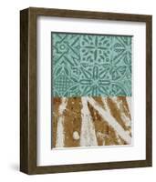 Tribal Pathways I-Alonzo Saunders-Framed Art Print