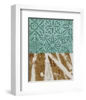 Tribal Pathways I-Alonzo Saunders-Framed Art Print