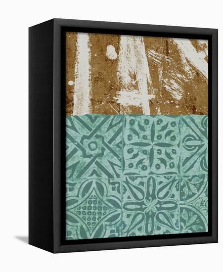 Tribal Pathways II-Alonzo Saunders-Framed Stretched Canvas