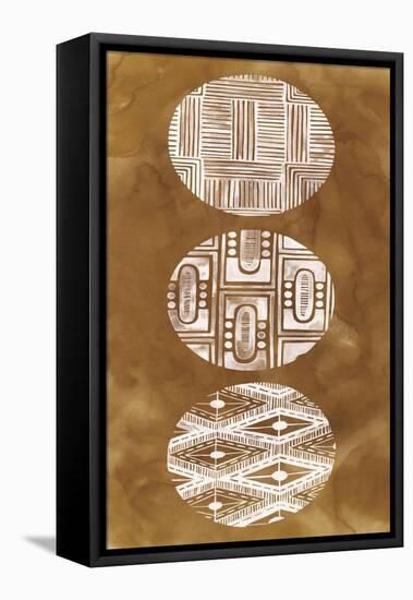 Tribal Pattern II-Grace Popp-Framed Stretched Canvas