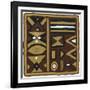 Tribal Rhythms I-Virginia A. Roper-Framed Art Print