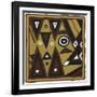 Tribal Rhythms II-Virginia A. Roper-Framed Art Print