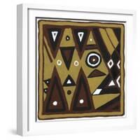 Tribal Rhythms II-Virginia A. Roper-Framed Art Print