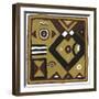Tribal Rhythms IV-Virginia A. Roper-Framed Art Print