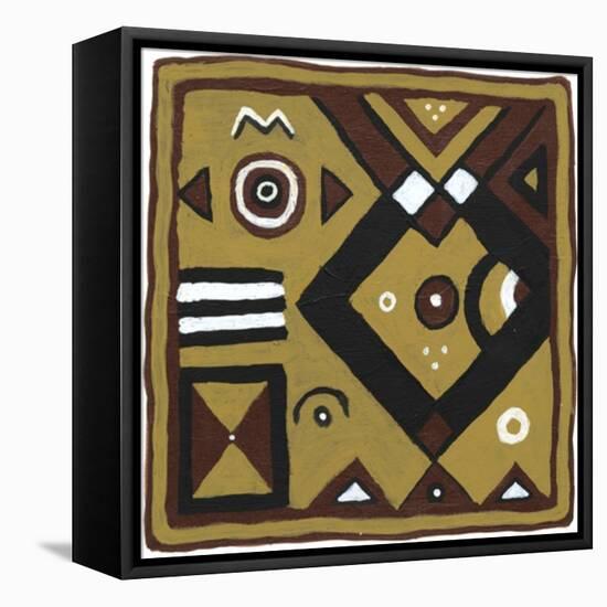 Tribal Rhythms IV-Virginia A. Roper-Framed Stretched Canvas