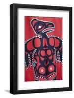 Tribal Robe, Chief Shakes Tribal House, Wrangell, Alaska, USA-Jaynes Gallery-Framed Photographic Print